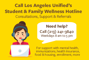 Student and Family Wellness Hotline